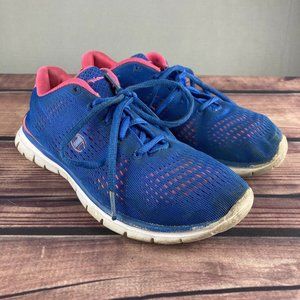 Champion Blue And Pink Sneakers Size 4Y (Also fits a womens 5.5)